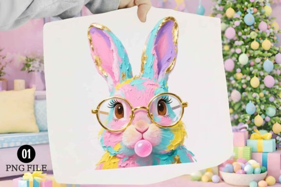 Download Cute Pastel Easter Bunny Png - Bunny Collection