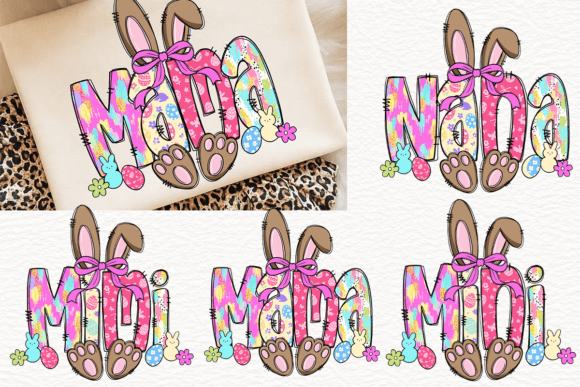 Download Brushstroke Mama Bunny Png, Brown Easter - Bunny Collection