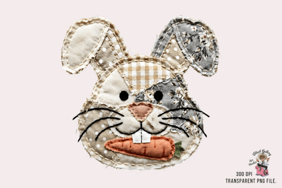Download Patchwork Easter Bunny Png, Easter Png - Bunny Collection