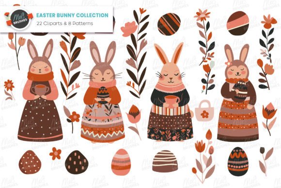 Download Easter Bunny Vector Collection - Bunny Collection