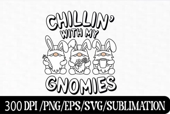 Download Funny Easter Gnome Bunny Design - Bunny Collection