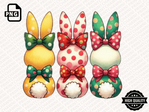 Download Happy Easter PNG Coquette Easter Bunny - Bunny Collection