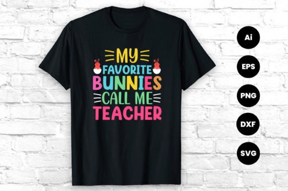 Download Teacher Easter Day Vector T-shirt Design - Easter day vector Collection