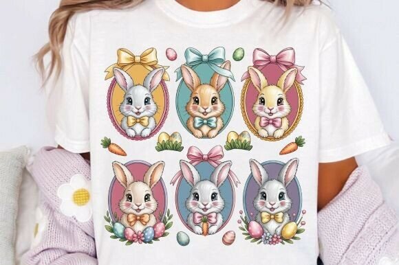 Download Coquette Easter Bunny Png, Easter Png - Bunny Collection