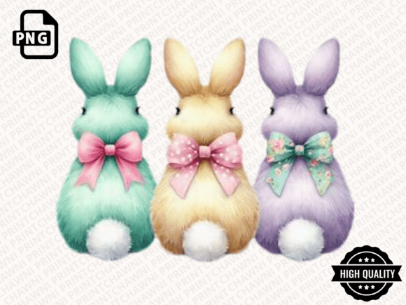 Download Happy Easter PNG Coquette Easter Bunny - Bunny Collection