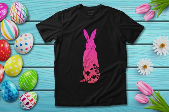 Download Easter Bunny Spring SVG T-shirt Design - Bunny Collection