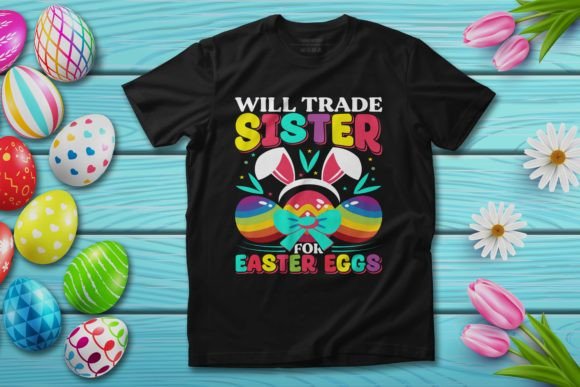 Download Sister for Easter Eggs Funny Bunny - Bunny Collection
