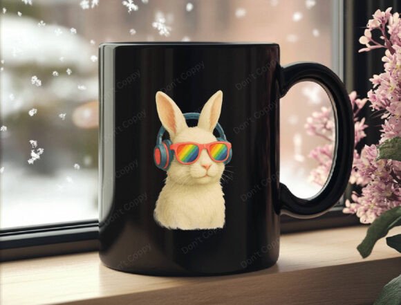 Download Bunny Png, Dj Bunny Png, Bunny Headphone - Bunny Collection