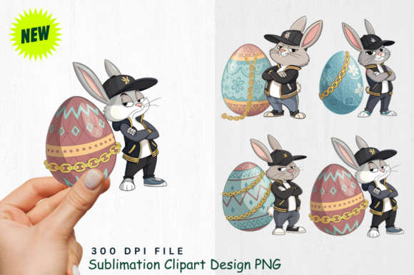 Download Hip Hop Bunny Easter Clipart, Bunny PNG - Bunny Collection