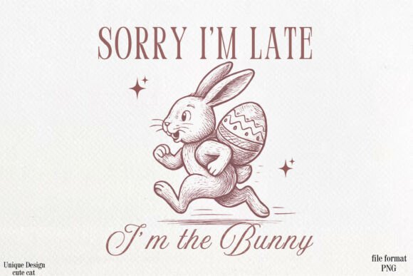 Download Easter Bunny Sublimation Design PNG - Bunny Collection
