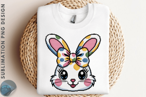 Download Latch Hook Easter Bunny PNG Yarn Easter - Bunny Collection