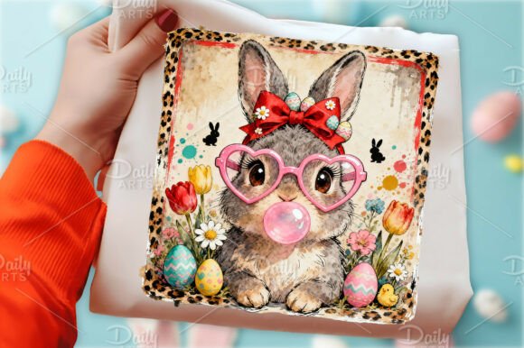 Download Bubblegum Easter Baby Bunny PNG - Bunny Collection