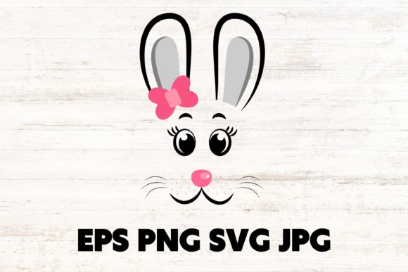Download Cute Bunny Face SVG |Easter Bunny SVG - Bunny Collection