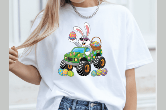 Download Easter Bunny Monster Truck PNG - Bunny Collection