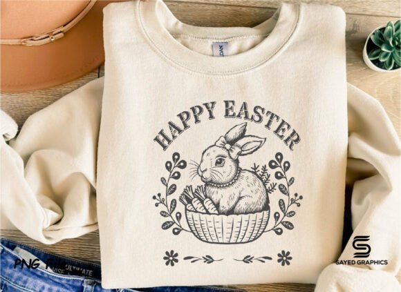 Download Easter Wreath Png Rabbit Bunny Spring - Bunny Collection