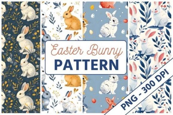 Download Easter Bunny Pattern 02 - Bunny Collection
