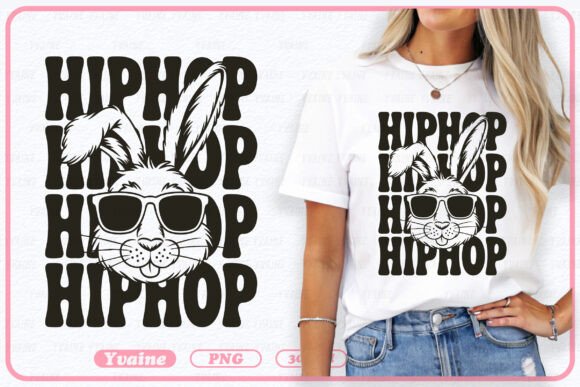 Download Hip Hop Easter Bunny PNG Sublimation - Bunny Collection