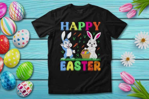 Download Happy Easter Funny Bunny Design - Bunny Collection