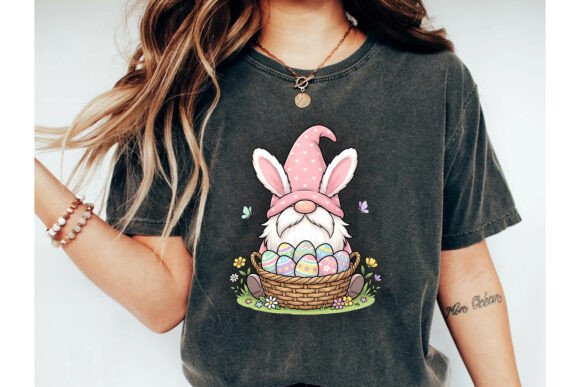 Download Cute Easter Bunny Gnome PNG - Bunny Collection