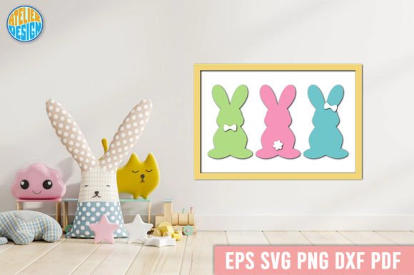 Download Easter Bunny Vector Laser Cut Svg - Bunny Collection