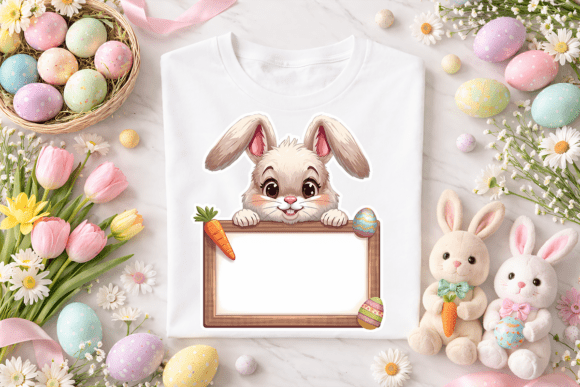 Download Personalized Easter Retro Bunny PNG - Bunny Collection