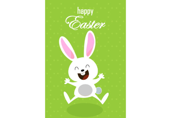 Download Happy Easter Bunny Stickers-02 - Bunny Collection