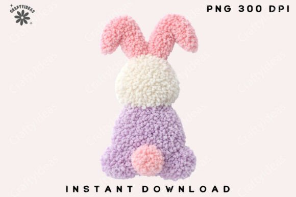 Download Crochet Easter Bunny Png Yarn Easter Png - Bunny Collection
