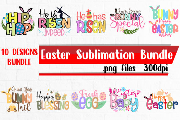 Download Easter Sublimation Bundle PNG Files - Premium Resources