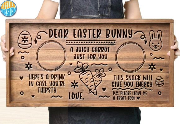 Download Dear Easter Bunny Laser Cut Svg - Bunny Collection