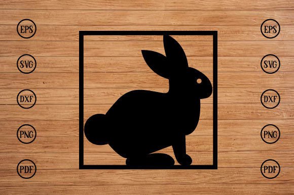 Download Easter Bunny Laser Cut File Svg - Bunny Collection