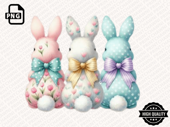 Download Happy Easter PNG Coquette Easter Bunny - Bunny Collection