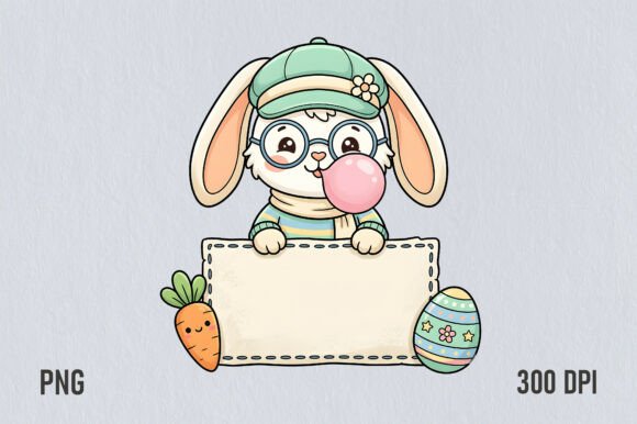 Download Personalized Easter Bunny Name PNG - Bunny Collection