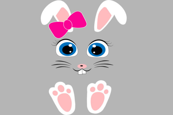 Download Girl Bunny Face, Easter Bunny Face Svg, - Bunny Collection