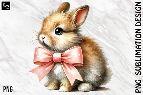 Download Easter Bunny Coquette PNG, Happy Easter - Bunny Collection