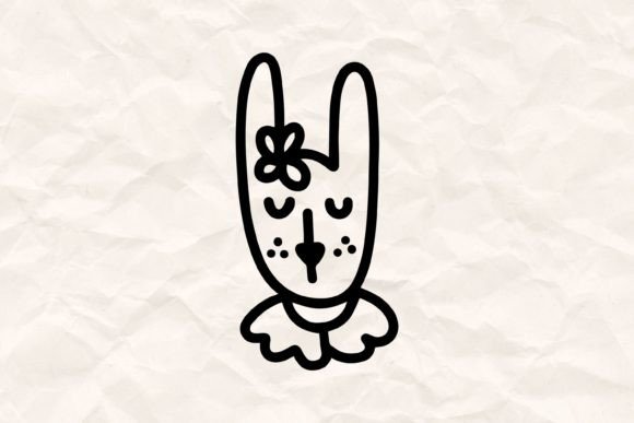 Download Cute Bunny SVG - Bunny Collection