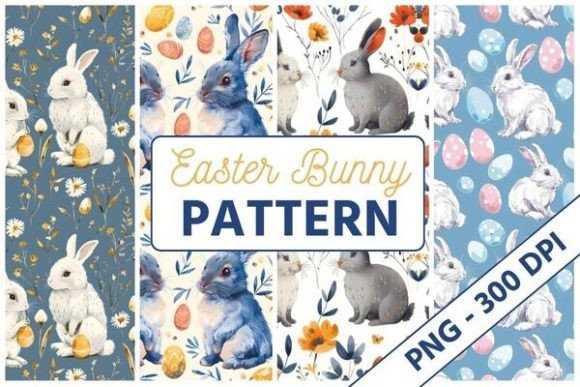 Download Easter Bunny Pattern 03 - Bunny Collection