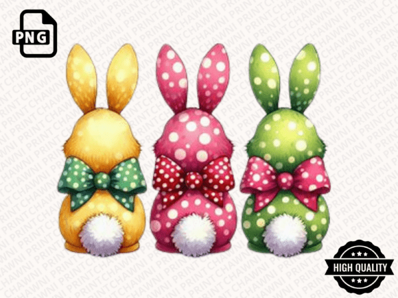 Download Happy Easter PNG Coquette Easter Bunny - Bunny Collection